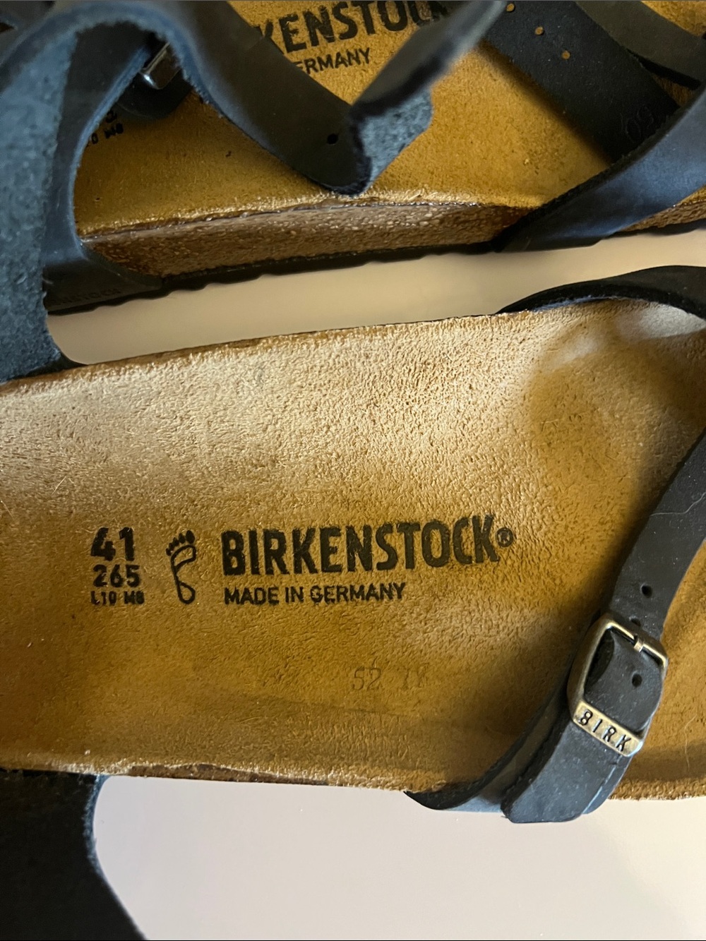 Birkenstock Taormina Sandals Regular Fit Size: 41 - Picture 6 of 8